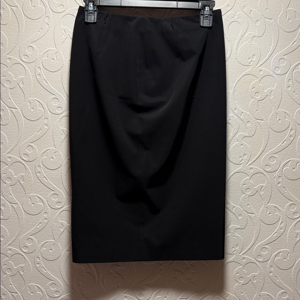 Prada Classic Black Pencil Skirt